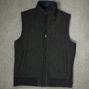 Bonobos Quilted Wool Reversible Vest - Men's Sz. XS - Excellent Pre-Ownd Cond.